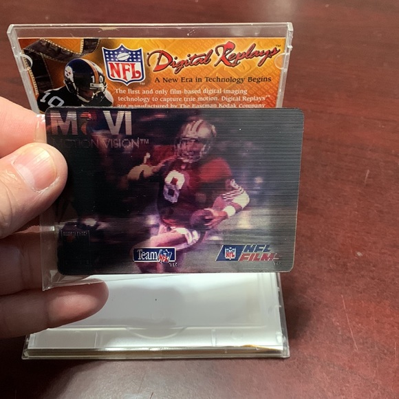 1996 Steve Young motion vision NFL - Picture 5 of 8